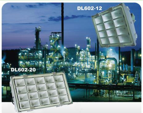wärmen industrielles Flutlicht IP65 60W 2700k Cree-LED Weiß für Chemiefabrik 0