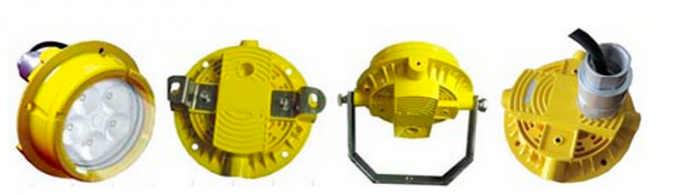 Gelbes Überdachungs-Licht der Tankstelle-LED, ein 25 Grad-Winkel führte Marineverladedock-Licht 0