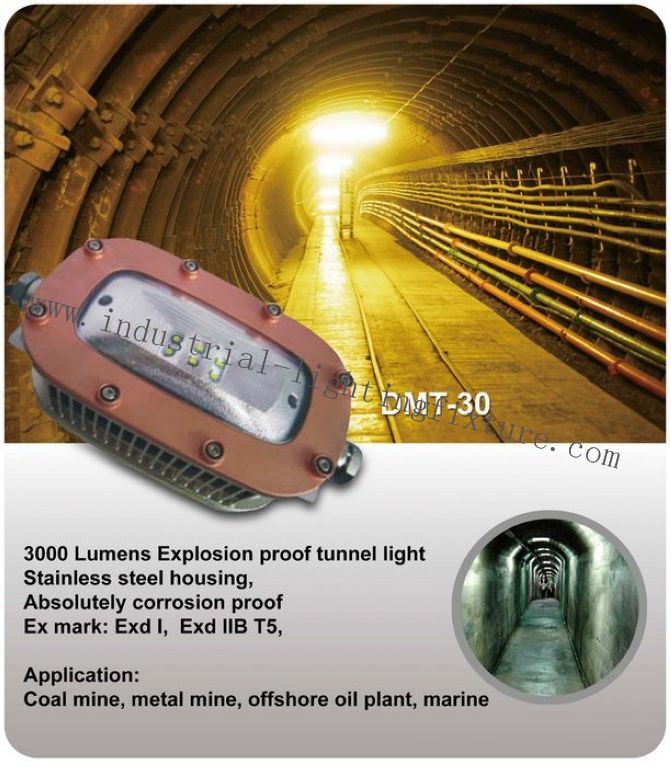220 Volt CREE 30 explosionssicheres Licht 6500K 78Ra Watt-LED für Untertagetunnel 4
