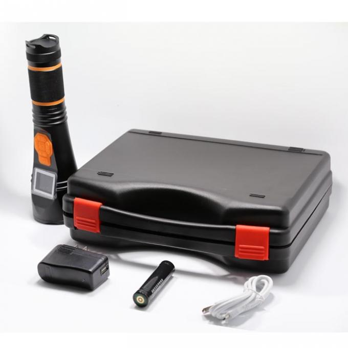 Der Kamera-/DVR Taschenlampen-Akku-Aluminiumlegierungs-Körper Polizei-der Sicherheits-LED 2
