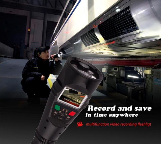 Taschenlampen-Polizei-Sicherheits-Gewitterleuchte IP65 DVR für Bahninspektion 4