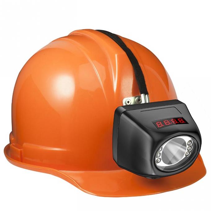 IP68 Wiederaufladbare Miner-Stirnlampe Wasserdichtes KL4.5LM Digital Cordless Mining Light 0