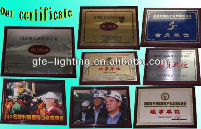 ATEX-zertifizierte drahtlose OLED-Bergbaulicht mit Induktionsladung für den Untertagebergbau 9