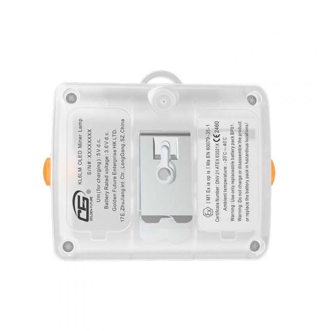 KL6LM ATEX zertifizierte 15000Lux Bergbaufläche IP67 wasserdicht, wiederaufladbar und schnurlos 2