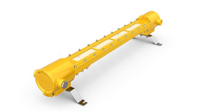ATEX-zertifizierte 80 Watt LED-Linien-Explosionssicherheit IP66 Aluminiumgehäuse für Gefahrenzonen 2