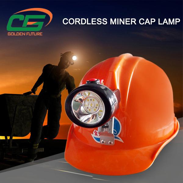 Explosionsgeschützte Bergbau-Kopflampe, tragbare KL2.5LM LED-Kopfleuchte mit 360° Ausleuchtung 4