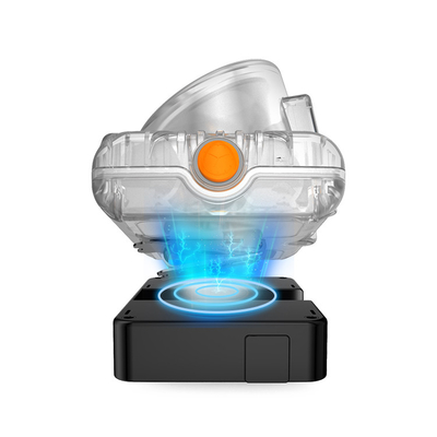ATEX-konforme KL6LM 15000Lux Wiederaufladbare drahtlose Bergbau-Kappenlampe Arbeitszeit 16 Stunden