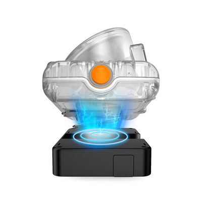 ATEX zugelassen KL6LM 15000Lux IP68 wasserdicht Kabellose Bergbau Kappenlampe LED Bergarbeiterlicht