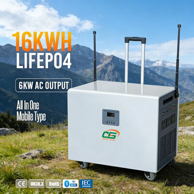 BH-16KWH All-in-one-Serie 15KWH Batterie Mobil Solarbetriebene tragbare Industrie-Strombank-Station PV zum Aufladen des Fahrzeugs