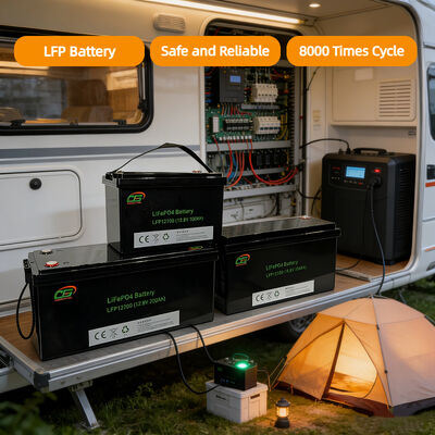 Leichte Lifepo4 Speicherbatterien12.8v 50-400ah BMS geschützte Lithium-Batteriezelle für Solarenergie-Speichersysteme