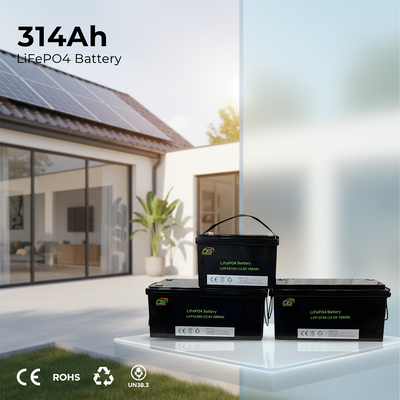 12.8V 400Ah Abnehmbare LiFePO4 Batterie Smart BMS Langzeitlebensdauer
