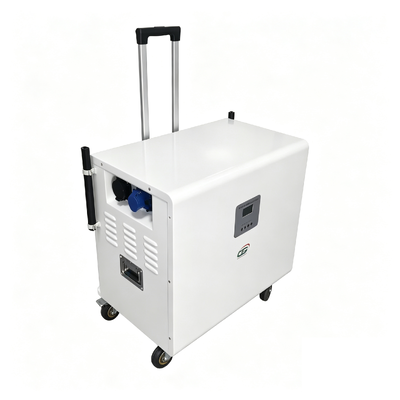 BH-16KWH 51,2V 16KWH All-in-One LiFePO4 Batterie-Energiespeichersystem Solar-Mobil-Kraftwerk mit integriertem 12-kW-Wechselrichter