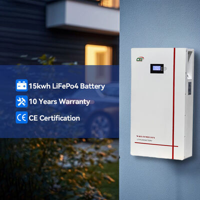 BG03 51.2V 100A 200Ah 10kWh Wandbatterie LiFePO4 mit BMS Heimenergie-Speichersystem