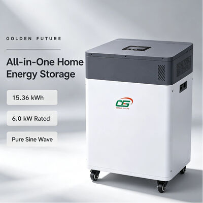 Großhandel 6kW 51.2V 15KWH LiFePO4 All-in-One Hybrid-Solarumrichter mit Energiespeicherbatterie für die Heimat